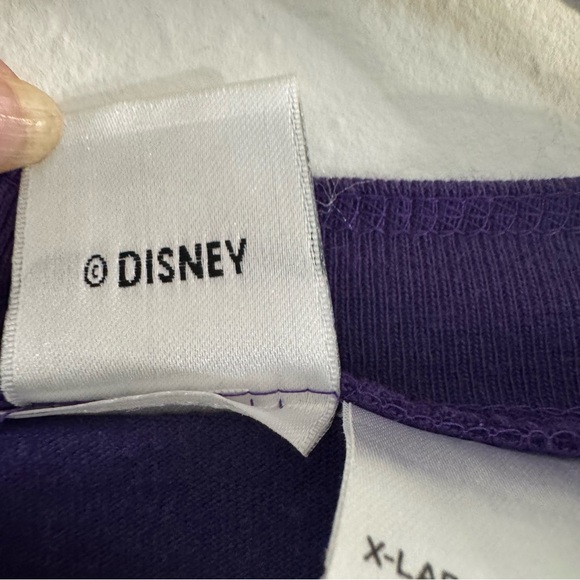 Vtge Disney 90s Women's Winnie The Pooh Long Sleeve Embroidered Shirt Purple, XL - Picture 6 of 9